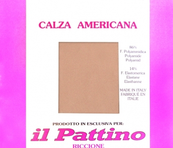 Calza Americana Originale " IL PATTINO RICCIONE "