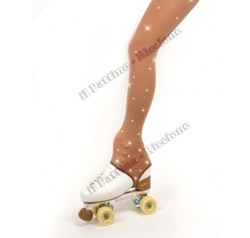 Calza Americana 50/60 DEN con Laccio e Strass" il Pattino Riccione "