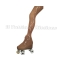 Calza americana colore naturale pattinaggio MICRO SHINE ONDA