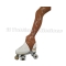 Calza colore naturale pattinaggio con Staffa MICRO SHINE ONDA