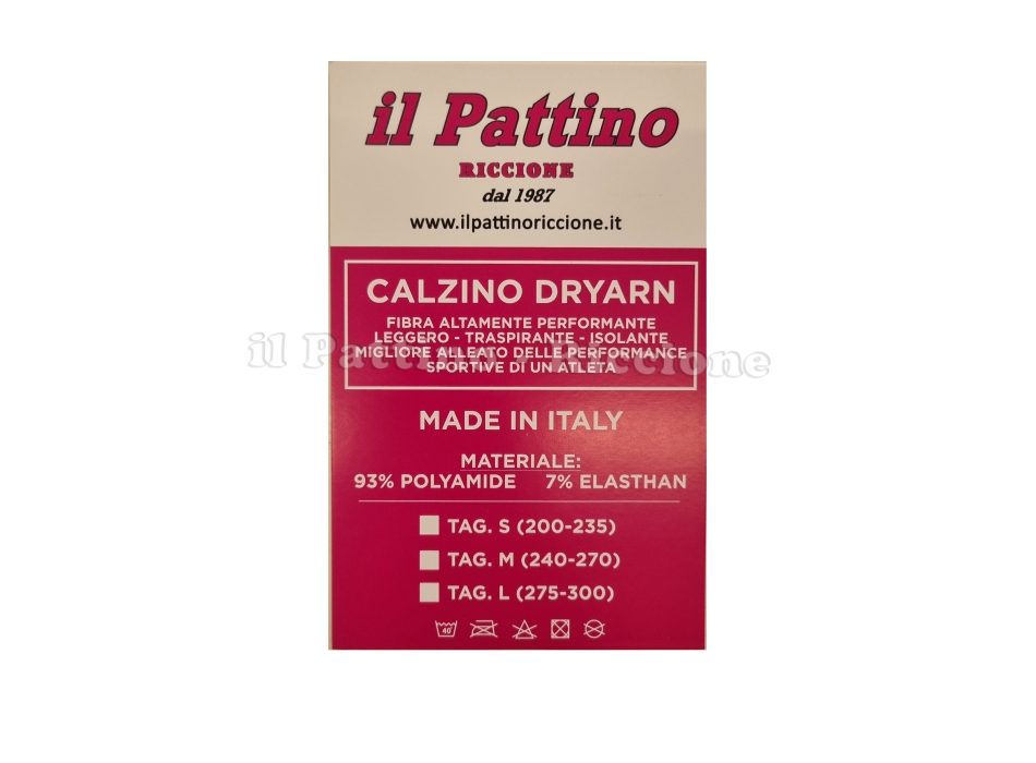 Calzino Dryarn Microfibra Il Pattino