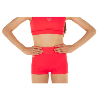 Calzoncino Shorts Wave Rosso Fluo Bambina