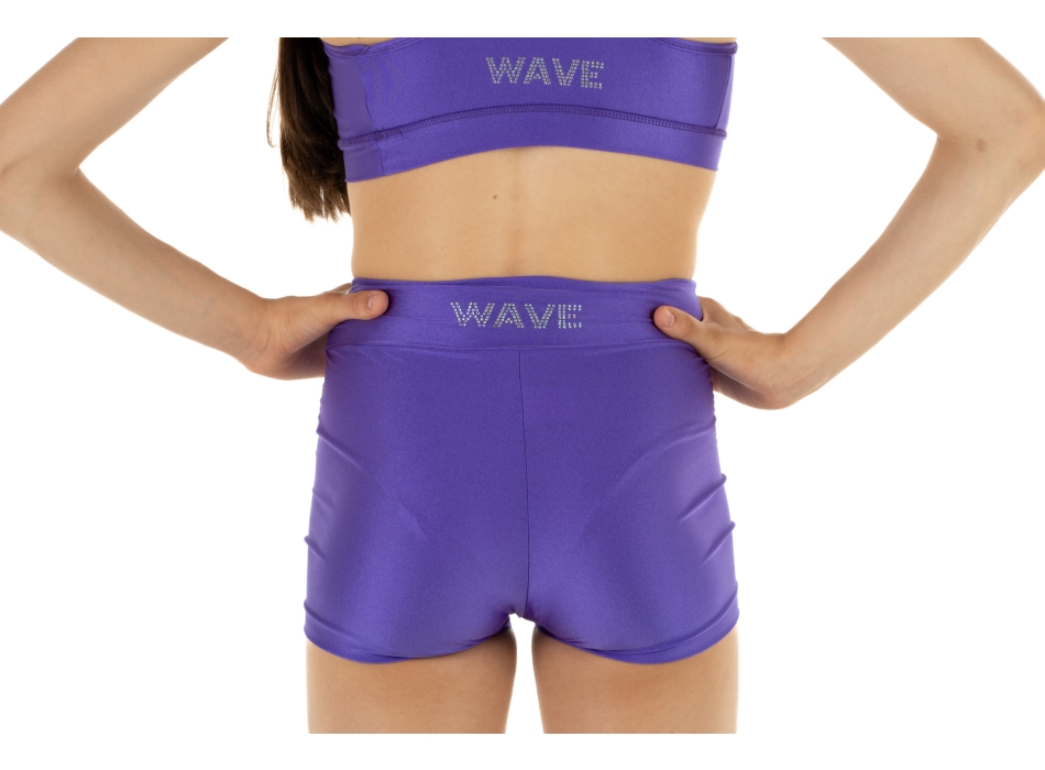 Calzoncino Shorts Wave Viola Bambina