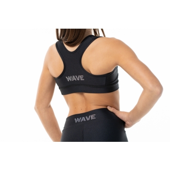 Completo sportivo bambina – Short + Top modello America colore NERO