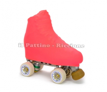 Copripattini colore pesca fluo