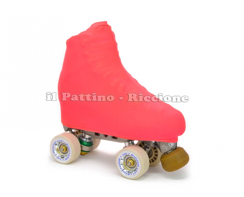 Copripattini colore pesca fluo