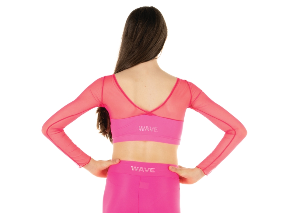 Crop Top Fucsia Fluo