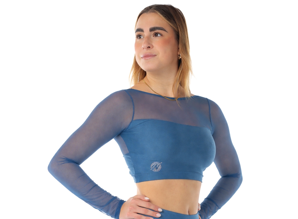 Crop Top Nero