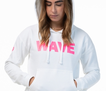 Felpa Wave Bianca