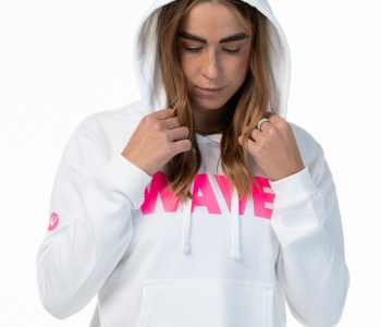 Felpa Wave Bianca