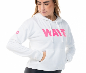 Felpa Wave Bianca