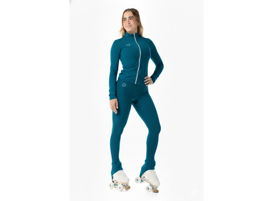 Giacca Basic in Lycra Donna Avio