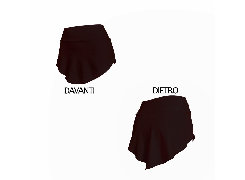 Gonnellino pattinaggio Nero