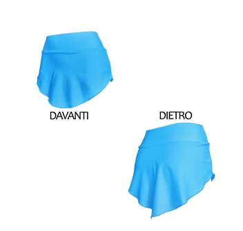 Gonnellino pattinaggio Turchese