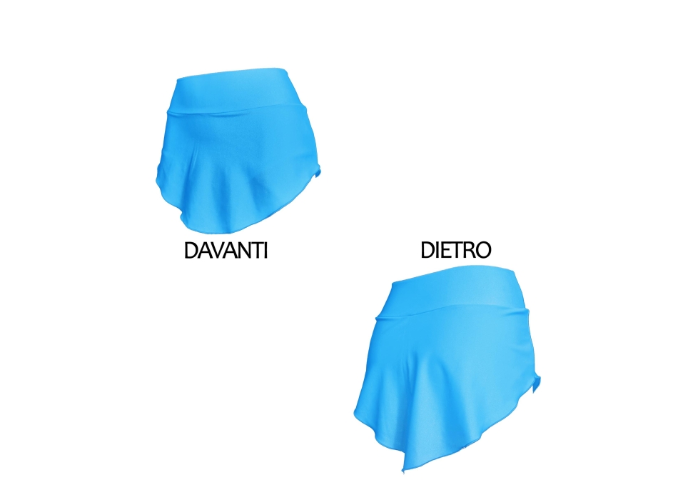 Gonnellino pattinaggio Turchese