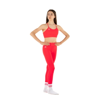 Leggings Wave Basic Nero Bambina