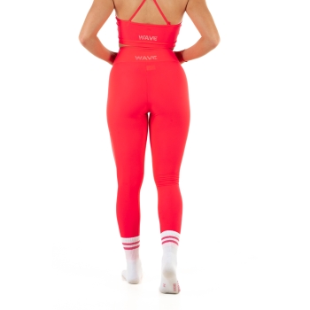 Leggings Wave Basic Verde Donna