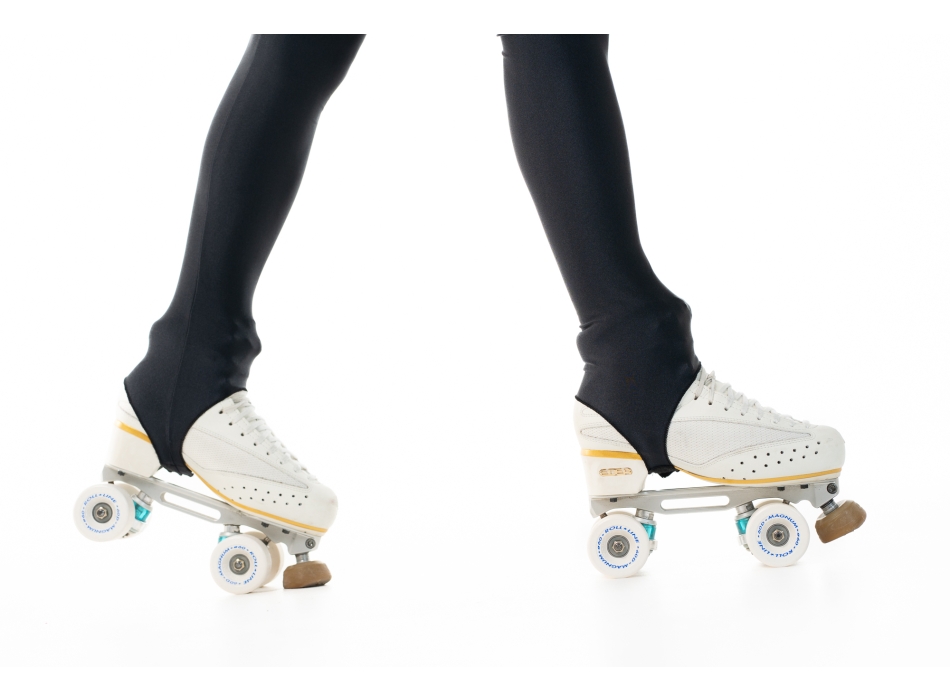 Leggins Wave con Staffa Nero Donna