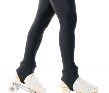 Leggins Wave con Staffa Nero Donna