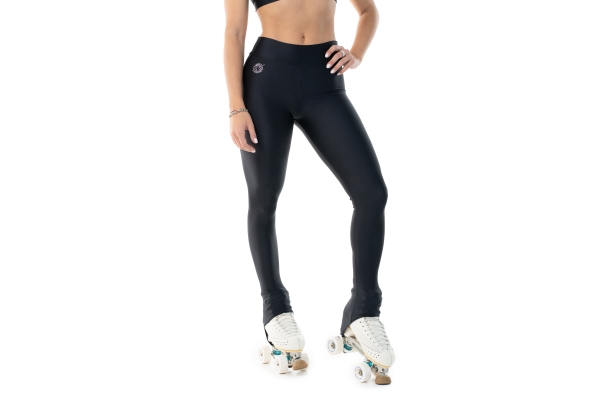 Leggings Wave con Tacco Nero Donna