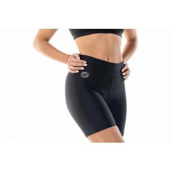 Pantaloncini Ciclista Wave Donna Nero