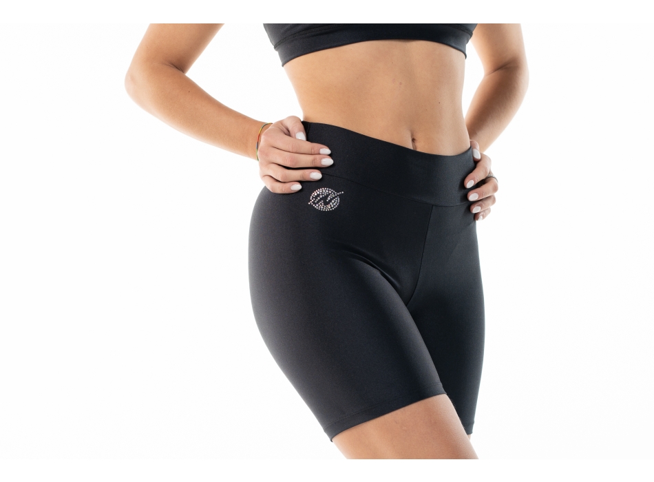 Pantaloncini Ciclista Wave Donna Nero
