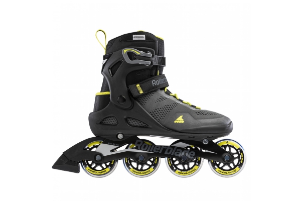 Pattini Rollerblade Macroblade 80 nero/giallo