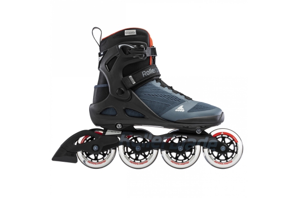 Pattini Rollerblade Macroblade 90 blu/arancione