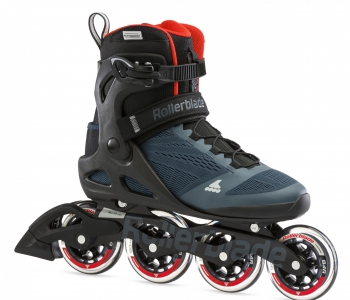 Pattini Rollerblade Macroblade 90 blu/arancione