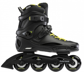 Pattini Rollerblade RB CRUISER NERO/GIALLO NEON