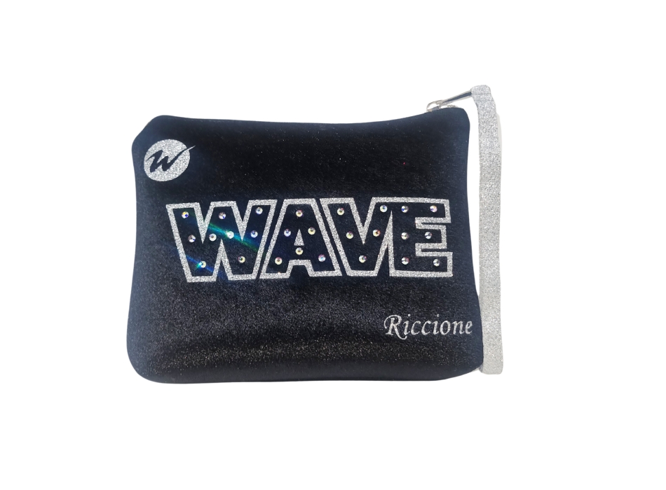 Pochette Wave - Nero Velluto