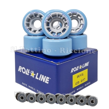 Ruote Devil 42D - diam.57 con Cuscinetti