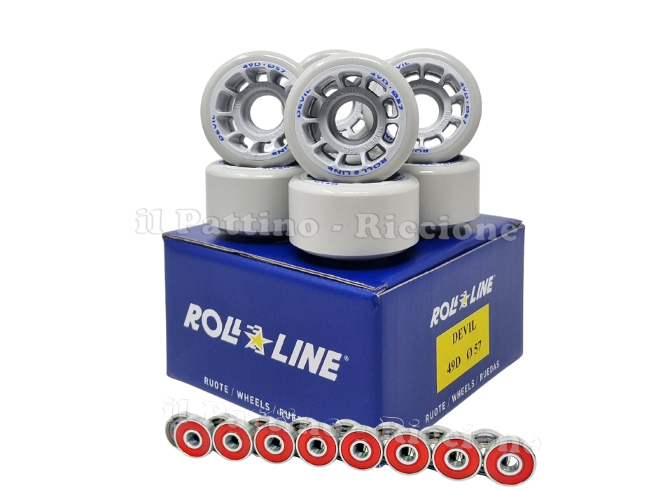 Ruote Devil 49D - diam.57 con Cuscinetti