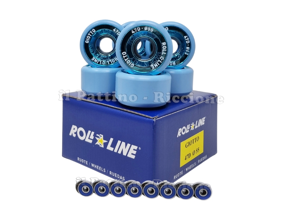 Ruote Giotto 47D - diam.55 con Cuscinetti