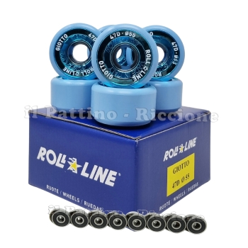 Ruote Giotto 47D - diam.55 con Cuscinetti