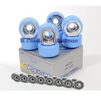 Ruote Giotto 47D - diam.55 con Cuscinetti