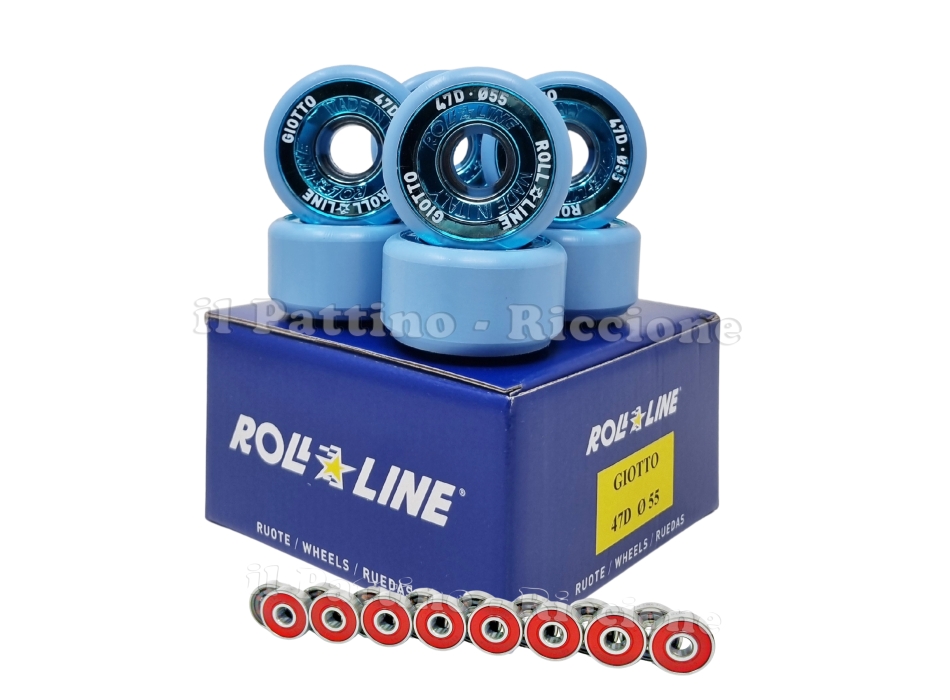 Ruote Giotto 47D - diam.55 con Cuscinetti