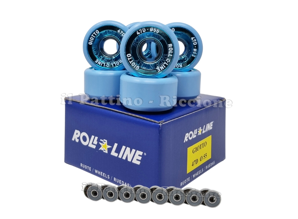 Ruote Giotto 47D - diam.55 con Cuscinetti