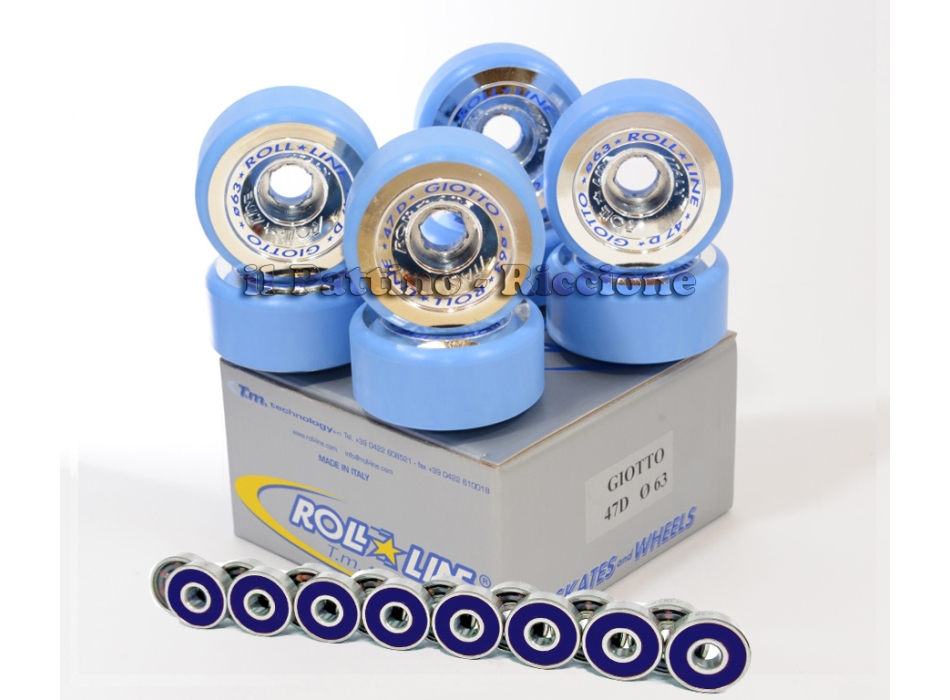 Ruote Giotto 47D - diam.63 con Cuscinetti