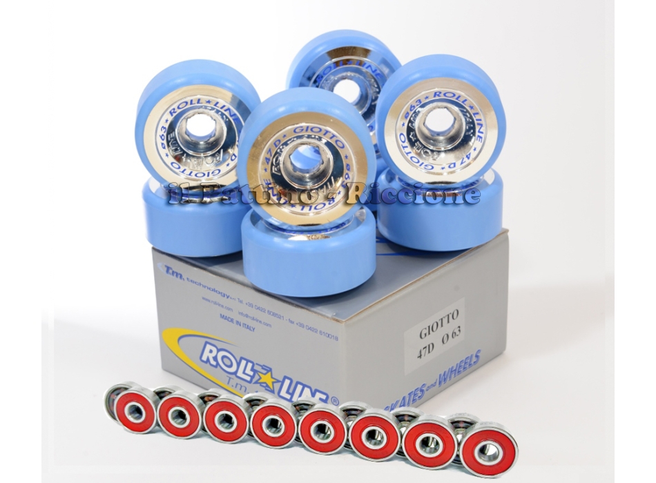 Ruote Giotto 47D - diam.63 con Cuscinetti
