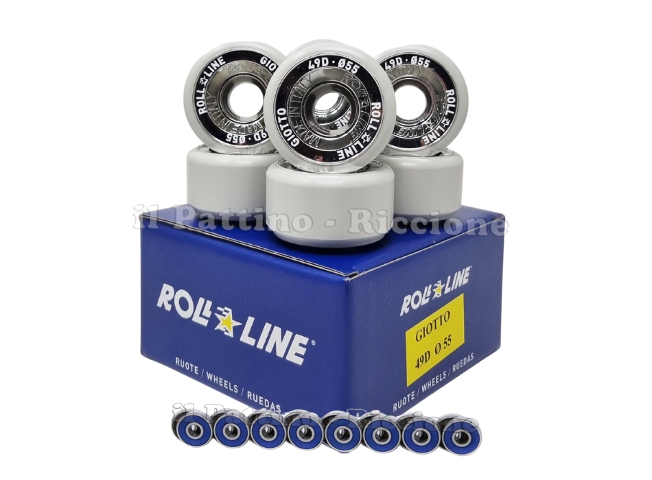 Ruote Giotto 49D - diam.55 con Cuscinetti