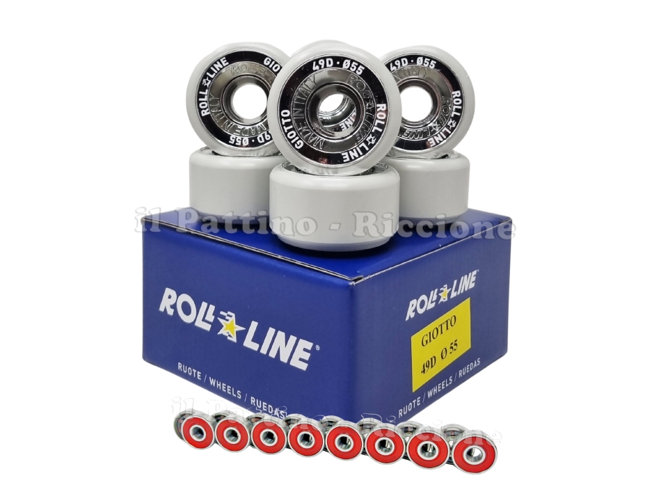 Ruote Giotto 49D - diam.55 con Cuscinetti