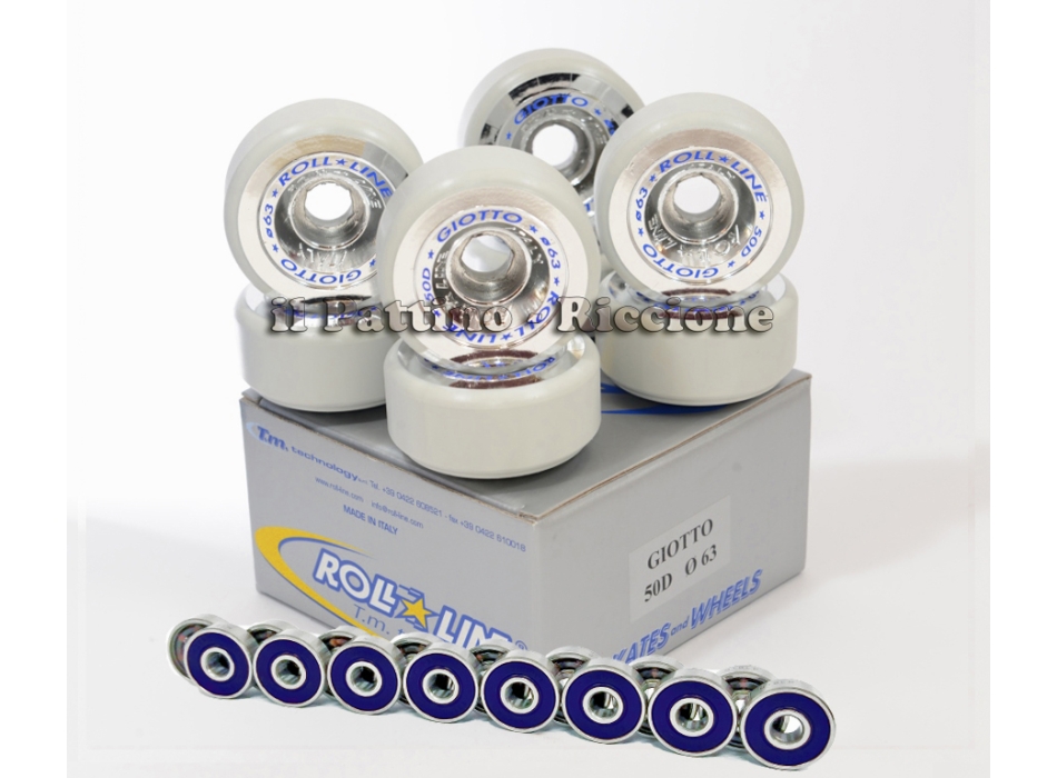 Ruote Giotto 50D - diam.63 con Cuscinetti