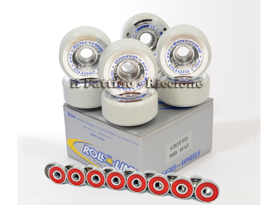 Ruote Giotto 50D - diam.63 con Cuscinetti
