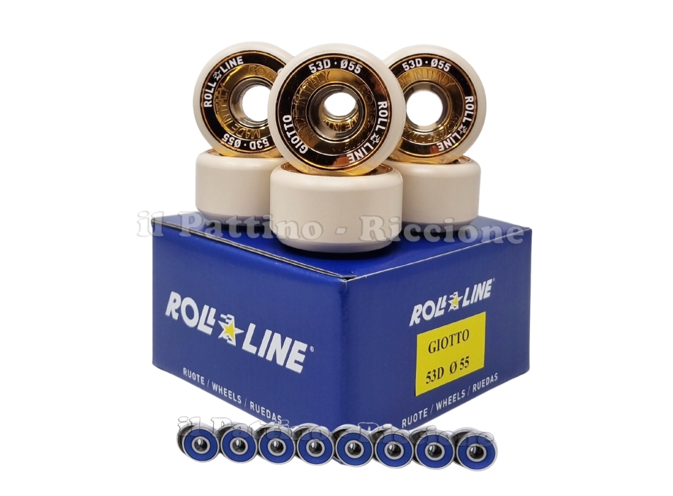 Ruote Giotto 53D - diam.55 con Cuscinetti