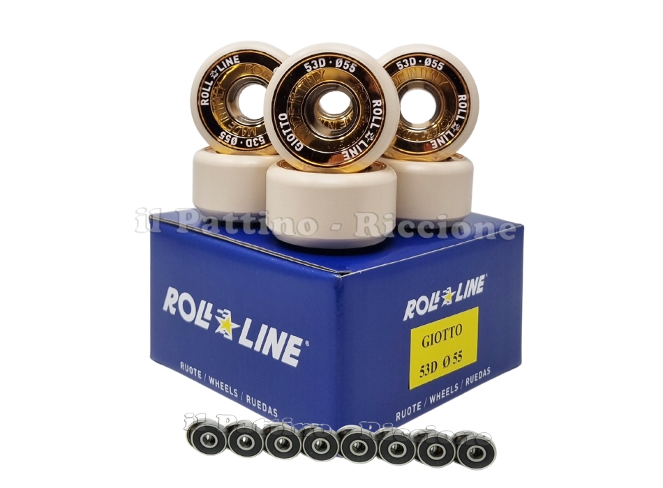 Ruote Giotto 53D - diam.55 con Cuscinetti