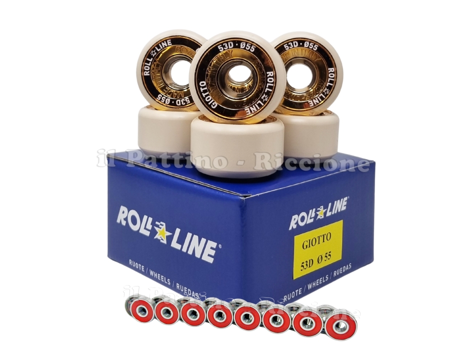Ruote Giotto 53D - diam.55 con Cuscinetti