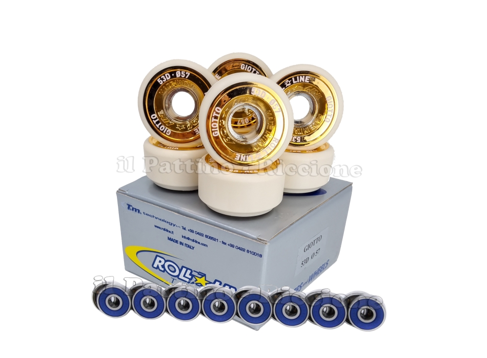 Ruote Giotto 53D - diam.57 con Cuscinetti