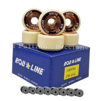Ruote Giotto 57D - diam.55 con Cuscinetti