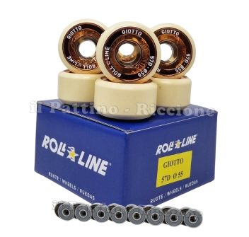 Ruote Giotto 57D - diam.55 con Cuscinetti